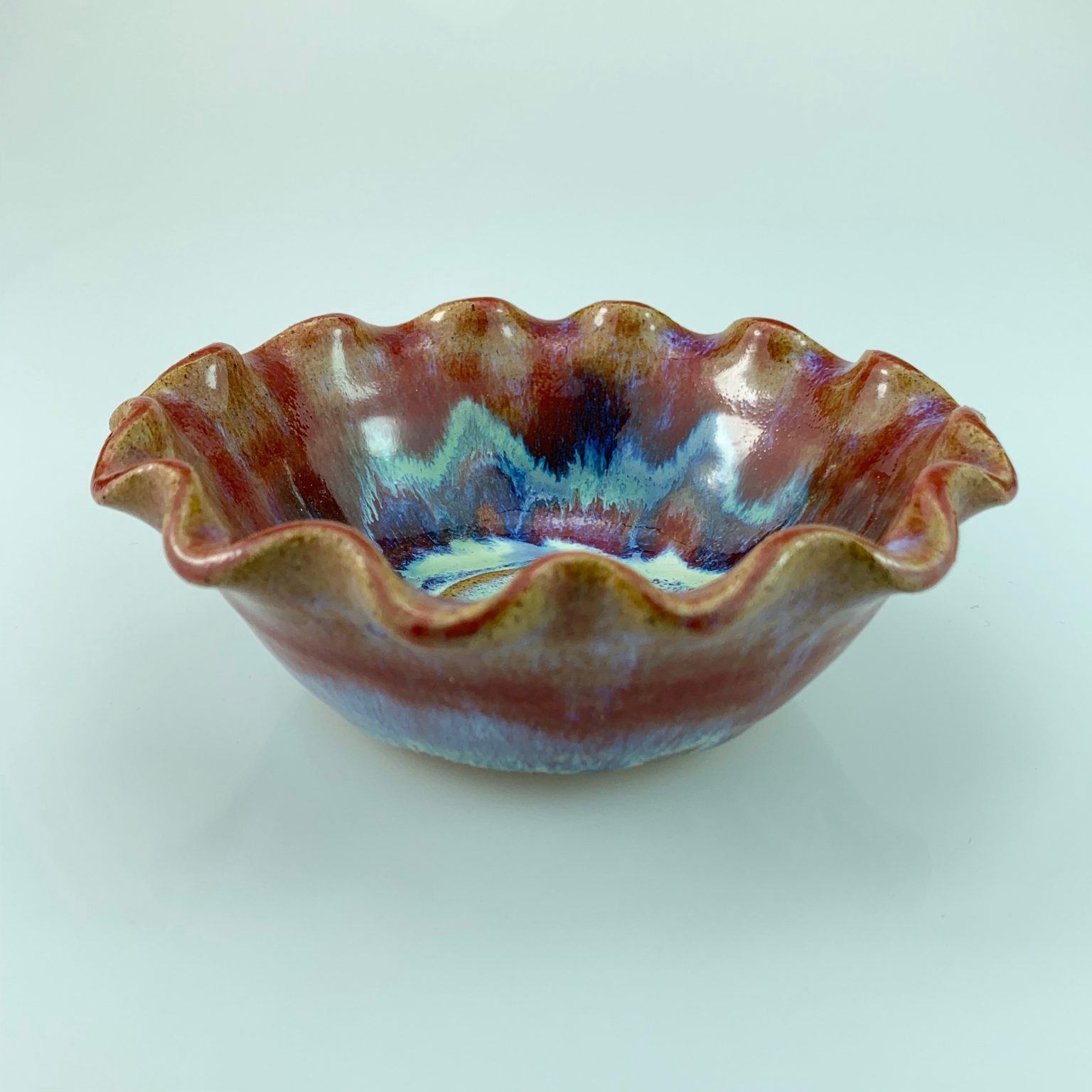 Small Fluted Bowl Canterbury Pottery