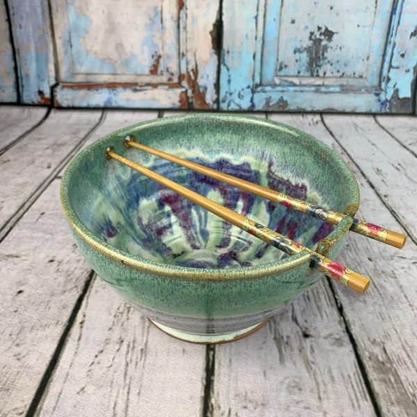 Ramen Bowl with chopsticks - Image 3